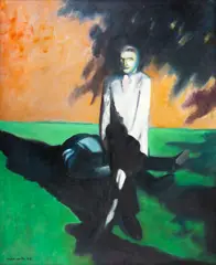 Sem Título by Mino Carta, 1992, óleo sobre tela, offered Feb 2025