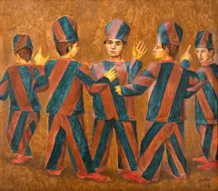 Sem Título by Mário Gruber, 2000, óleo sobre tela, offered Feb 2025