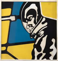 Astronauta by Claudio Tozzi, serigrafia, offered Feb 2025