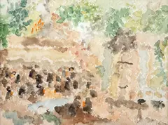 Sem Título by Thomaz Ianelli, Aquarela sobre papel, offered Feb 2025