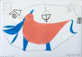 Esther Grinspum, O Bicho, 1984, técnica mista sobre papel