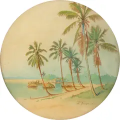 Sem Título by Henrique Goldsmith, aquarela sobre papel, offered Feb 2025
