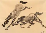 Yoshiya Takaoka, Cavalos