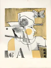 Figura Feminina by Aldemir Martins, 1982, serigrafia, offered Feb 2025