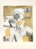 Aldemir Martins, Figura Feminina, 1982, serigrafia