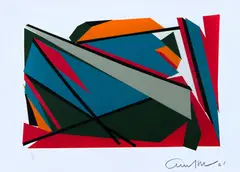 Sem Título by Emanoel Araujo, serigrafia, offered Feb 2025