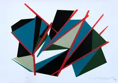Sem Título by Emanoel Araujo, serigrafia, offered Feb 2025