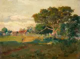 Paulo Do Vale Junior, Paisagem, 1913, óleo sobre tela