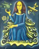 Fernando Lopes, Sem Título, 1971, óleo sobre tela