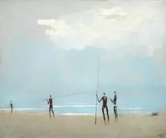 Carybé, Sem Título, 1970, óleo sobre tela