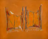 Sem Título by Maria Leontina da Costa, pastel sobre papel, offered Feb 2025