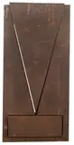 Amílcar de Castro, Sem Título, escultura em aço
