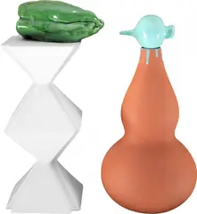 Erika Verzutti, Faiança, 2013, faiança