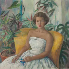 Samson Flexor, Figura Feminina, óleo sobre tela