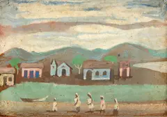 Sem Título by Fulvio Pennacchi, óleo sobre placa, offered Feb 2025