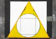 Memory by Rubens Gerchman, técnica mista sobre papel, offered Feb 2025