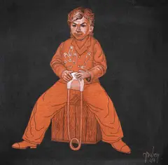 Série: Cobre by Mário Gruber, 2004, óleo sobre tela, offered Feb 2025