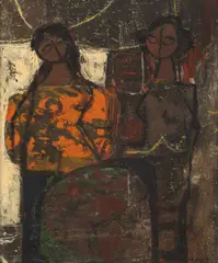 Sem Título by Pedro Tort, óleo sobre placa, offered Dec 2024