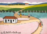 Paisagem Rural by Agostinho Batista de Freitas, 1986, óleo sobre tela, offered Dec 2024