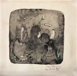 Sem Título by Antônio Bandeira, 1948, nanquim sobre papel, offered Dec 2024