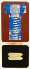 Claudio Tozzi, Parafuso, 1971, acrílica sobre tela colada em placa