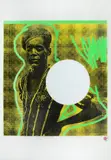 Leônidas da Silva by Paulo Nazareth, 2021, serigrafia, offered Dec 2024