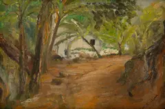 Paisagem by Jorge Mori, 1945, óleo sobre tela colada em madeira, offered Dec 2024