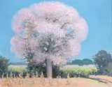 Tomoo Handa, Ipê Branco, 1979, óleo sobre tela