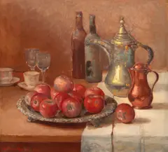 Natureza Morta by Antonio Rocco, 1941, óleo sobre tela, offered Dec 2024
