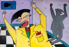 Sem Título by Hildebrando de Castro, 1985, óleo sobre tela, offered Dec 2024