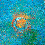 Supernova Tysho Bare by Marysia Portinari, 2024, óleo sobre tela, offered Dec 2024