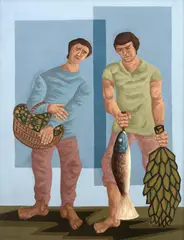 Sem Título by Clóvis Graciano, 1974, óleo sobre tela, offered Dec 2024