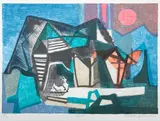 Roberto Burle Marx, Ariadne, 1988, litogravura