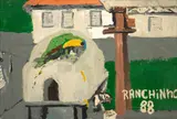 Ranchinho, Sem Título, 1988, óleo sobre placa