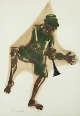 Sem Título by Clóvis Graciano, 1966, guache sobre papel, offered Dec 2024