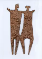 Casal by Francisco Stockinger, escultura em metal, offered Nov 2024
