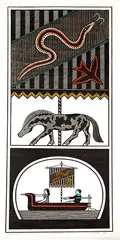 O Guardião by Gilvan Samico, 1979, xilogravura, offered Nov 2024