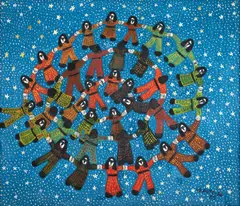 Sem Título by Antônio Poteiro, 1985, óleo sobre tela, offered Nov 2024