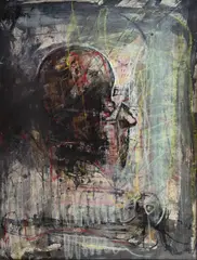 Sem Título by Flavio Shiro, óleo sobre placa, offered Nov 2024