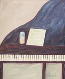 Gustavo Rosa, Série Naturezas-Mortas, 1982, óleo sobre tela