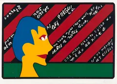 Sem Título by José Roberto Aguilar, 1981, serigrafia sobre papel, offered Nov 2024
