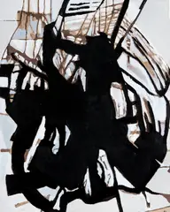 Barcelona by Giselda Leirner, 1996, acrílico sobre cartão colado em placa, offered Nov 2024