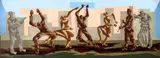 Clóvis Graciano, Capoeira, óleo sobre tela