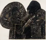 Sem Título by Rubens Gerchman, 1964, nanquim, aguada e colagem sobre papel, offered Nov 2024