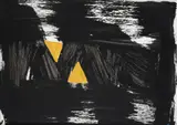 Amílcar de Castro, Abstração, 1988, óleo e acrilica sobre eucatex