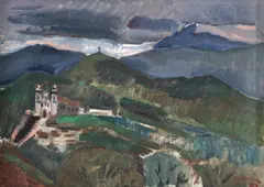 Sem Título by Emeric Marcier, 1984, óleo sobre madeira, offered Nov 2024