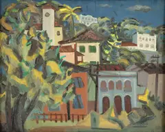 Sem Título by Inimá de Paula, óleo sobre madeira, offered Nov 2024