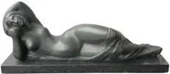 Guanabara by Alfredo Ceschiatti, escultura em fundição bronze patinado, offered Nov 2024