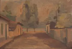 Paisagem by Mario Zanini, óleo sobre tela, offered Nov 2024
