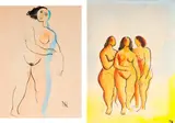 Ismael Nery, Figura Feminina